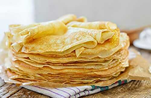 Crêpes légères et allégées WW