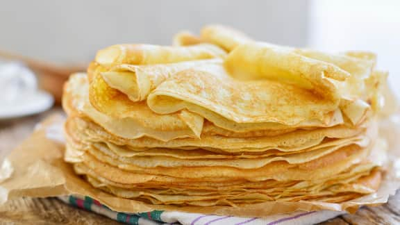 CRÊPES SANS OEUFS ET DÉLICIEUSES