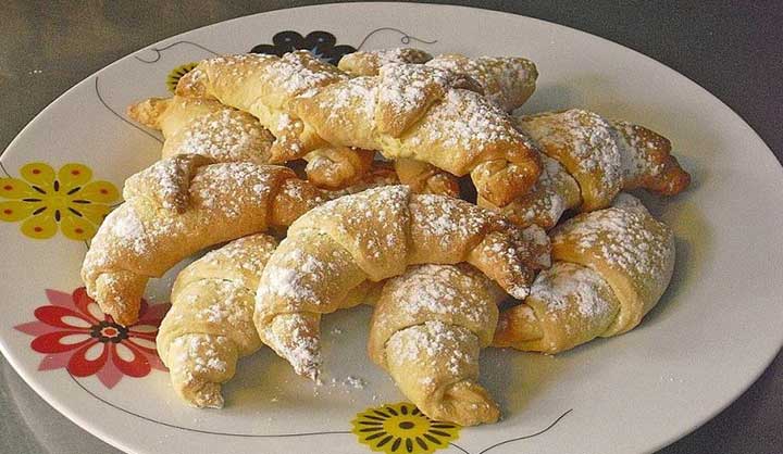 Croissants Briochés fourrés au Nutella