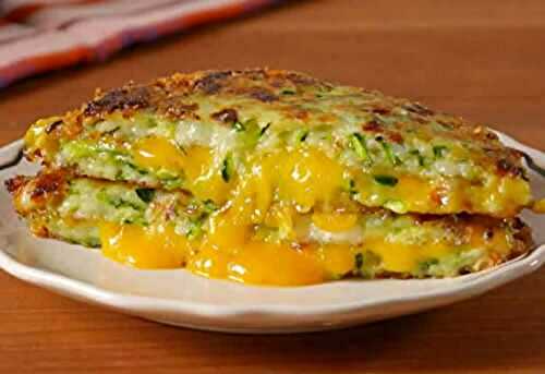 Galette courgette cheddar Weight Watchers