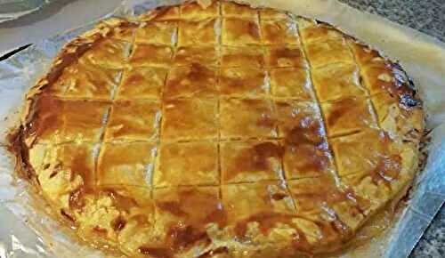 Galette des rois aux pommes facile et rapide