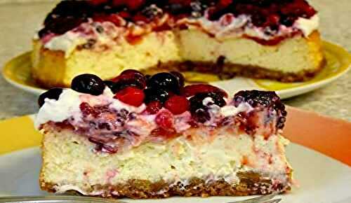 Gâteau au fromage aux Petits fruits