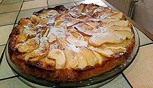 Gateau au pomme fondant très facile