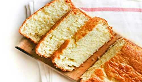 Gâteau au yaourt allégé vanillé sans huile