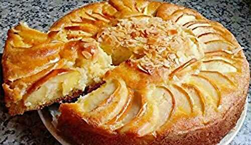 Gâteau au yaourt aux pommes en un temps record