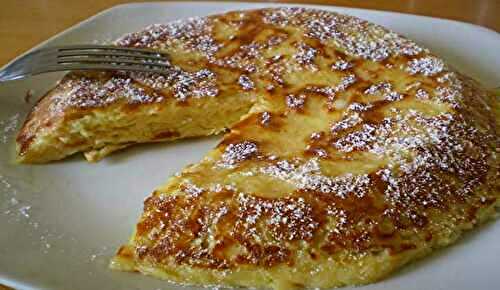 Gâteau aux pommes à la poêle