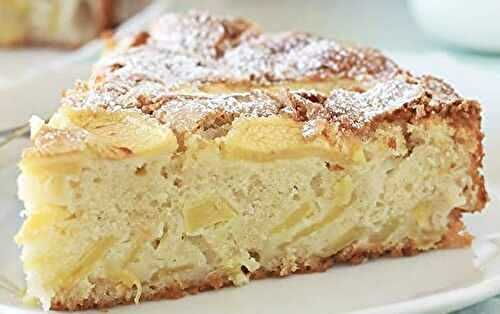 Gâteau aux pommes moelleux facile