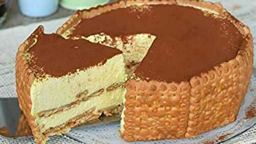 Gâteau biscuit tiramisu sans cuisson