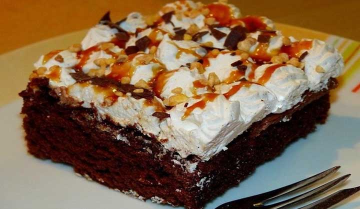 Gâteau chocolat chantilly