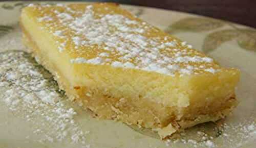 Gâteau crousti-fondant au citron