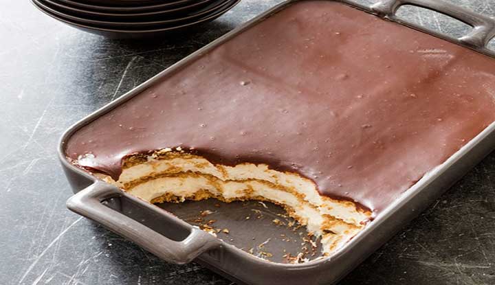 Gâteau Éclair au chocolat..