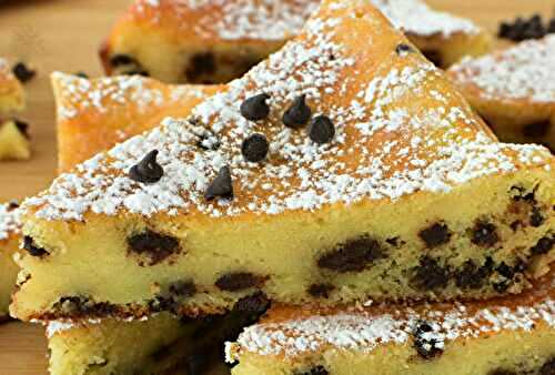 Gâteau Léger au Skyr et Pépites de Chocolat WW