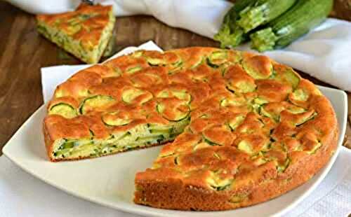 Gâteau légère aux courgettes recette simple et rapide