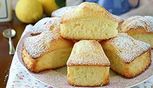 Gâteau moelleux au citron sans lait et sans beurre