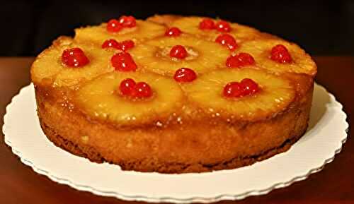 Gâteau Renversé à l’Ananas