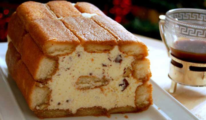 Gâteau tiramisu glacé