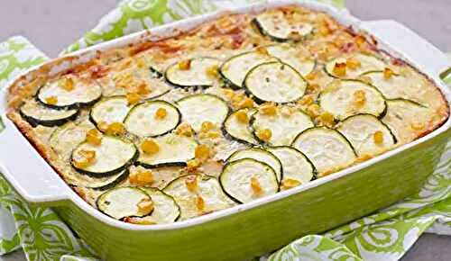 Gratin de courgettes au mascarpone