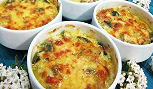 Gratin de courgettes de mamie Tout léger