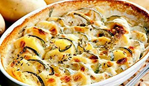 Gratin de courgettes simplissime