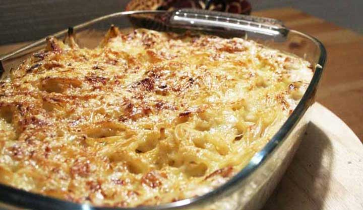 Gratin de pâtes (la meilleure recette)