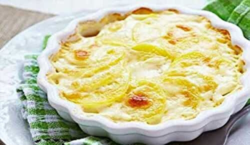 Gratin de pomme de terre à la béchamel