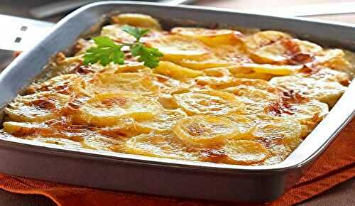 Gratin Léger de Pommes de Terre Fondantes