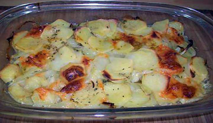 Gratin pommes de terre-mozzarella fondant et gourmand