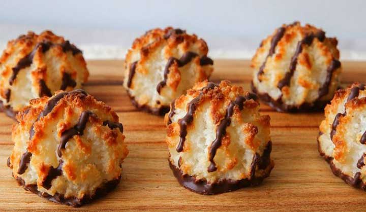 Les rochers à la noix de coco et au chocolat !