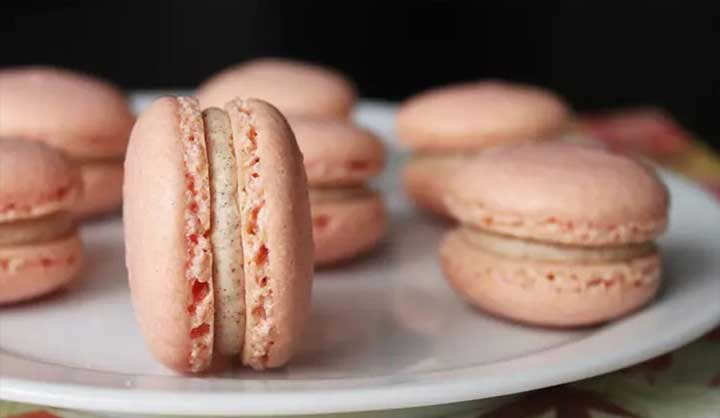 Macarons au pain d’épices pour noël