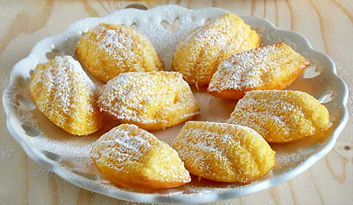 Madeleines au citron facile et rapide