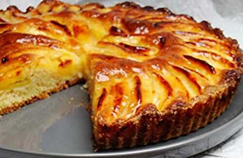 Meilleure tarte aux pommes qui soit, très tendre et fondante en bouche