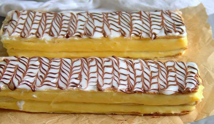 Mille-feuille fait maison succulent facile