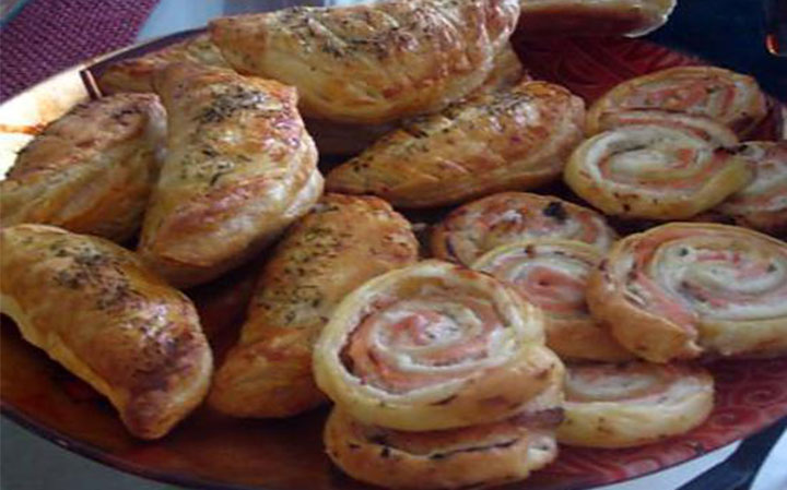 Mini Roulés au saumon fumé et Boursin, facile et bon !