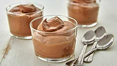 Mousse chocolat magique au Thermomix