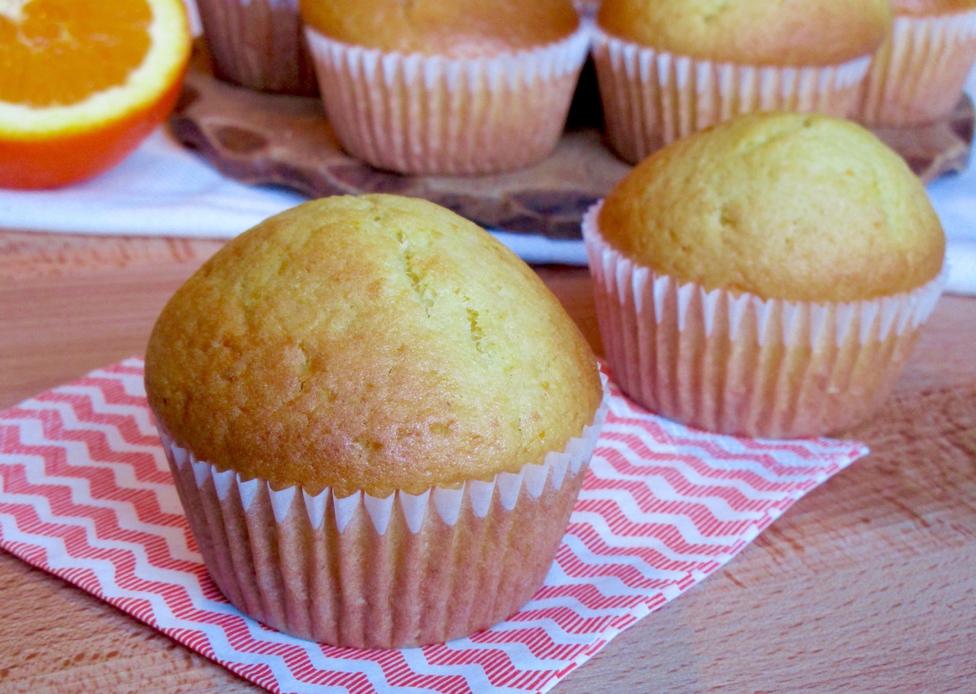 Muffins Légers à l’Orange WW