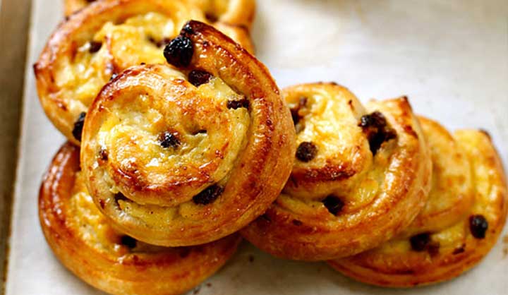 Pain aux raisins maison