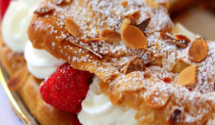 Paris-Brest revisité chantilly fraise facile