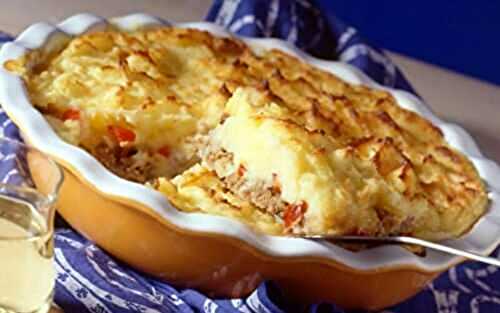 Parmentier de courgettes au thon facile