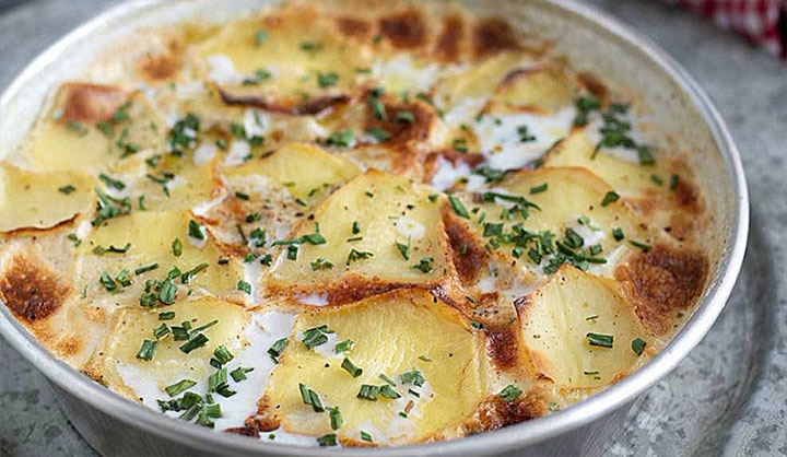 Pommes de terre au lait recette facile et rapide