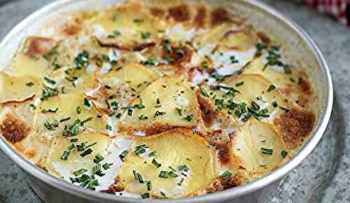 Pommes de terre au lait recette facile et rapide
