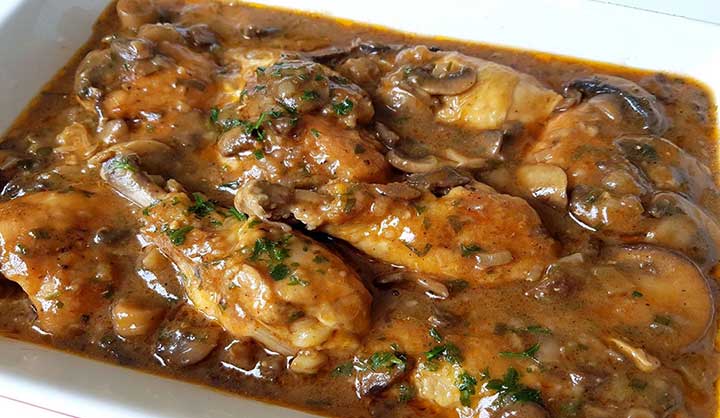 Poulet sauté chasseur : la meilleure recette