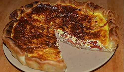 Quiche au thon