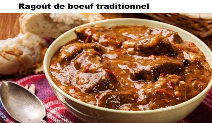 RAGOÛT DE BOEUF TRADITIONNEL