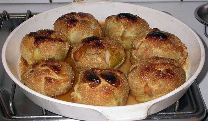 Recette Bourdelot : pâtisserie normande