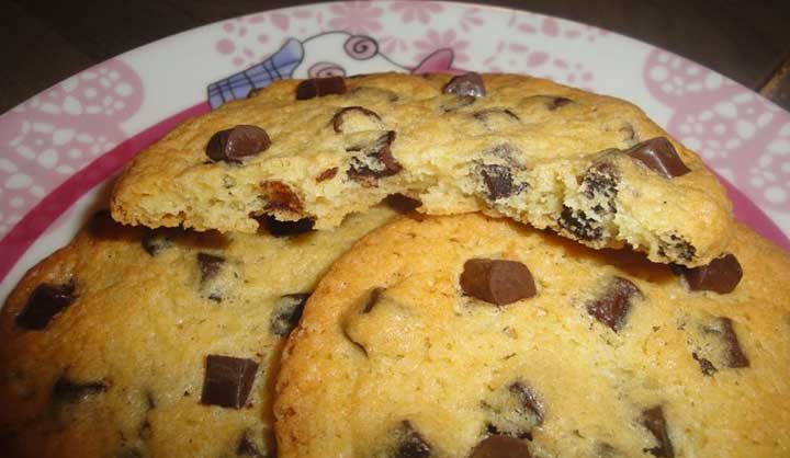 Recette Cookies pépites de chocolat