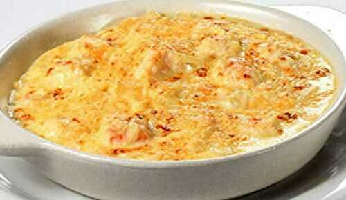 Recette Crevettes gratinées au poireau