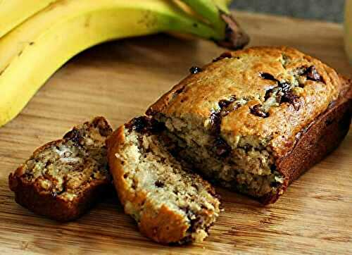 Recette de Banana Bread Chocolaté WW