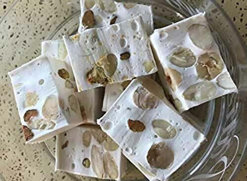 Recette du Nougat maison