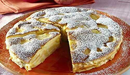Recette Gâteau Flan aux Pommes
