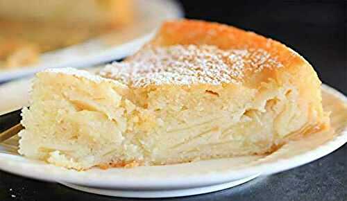 Recette Gâteau invisible aux pommes facile